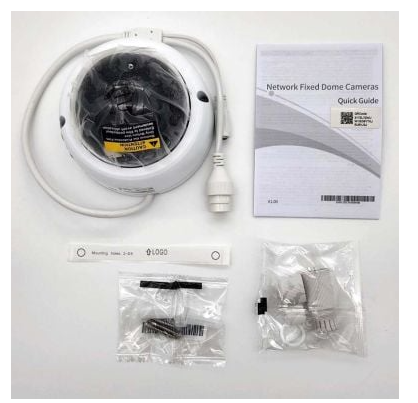 Alibi ALI-FD41-V-D Vigilant Flex Series 4MP IP Vandal-Resistant Dome Camera
