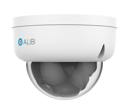 Alibi ALI-FD41-V-D Vigilant Flex Series 4MP IP Vandal-Resistant Dome Camera