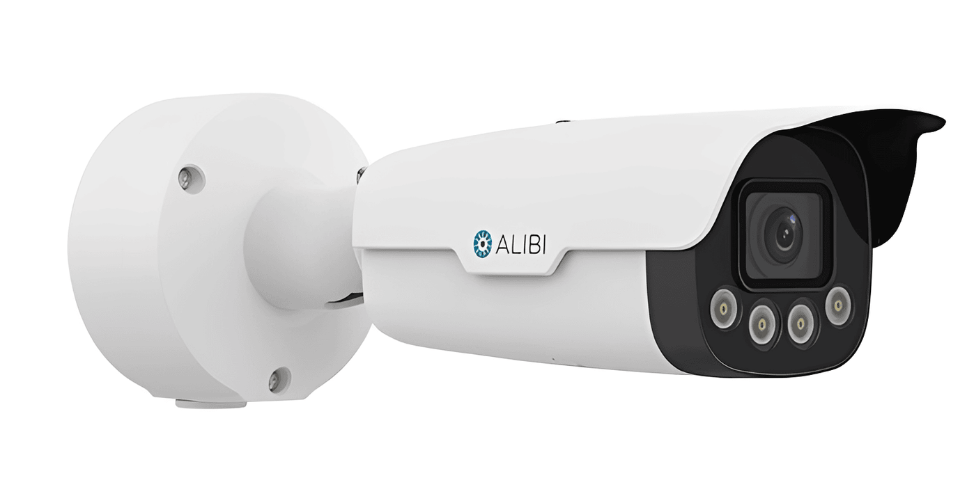 Alibi ALI-XB20-VUZAI-ANPR-D Vigilant Performance Series SmartSense 2MP ANPR Bullet License Plate Camera