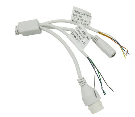 Alibi ALI-PD81-AI-D Vigilant Performance Series 8MP SmartSense Starlight IP Fixed Dome Camera with Built-in Mic, Audio/Alarm