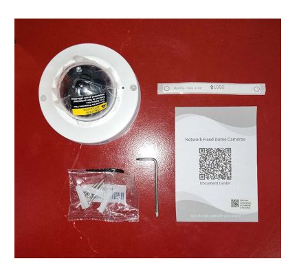 Alibi ALI-PM40-UAI-D Vigilant Performance Series Starlight SmartSense 4MP IP Cable-Free Fixed Mini Dome Camera