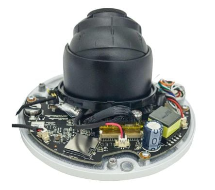 Alibi ALI-PM41-VAI-D Vigilant Performance Series 4MP Starlight SmartSense Mini-Wedge Vandal-resistant IP Fixed Dome Camera