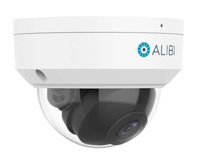Alibi ALI-PD81-AI-D Vigilant Performance Series 8MP SmartSense Starlight IP Fixed Dome Camera with Built-in Mic, Audio/Alarm