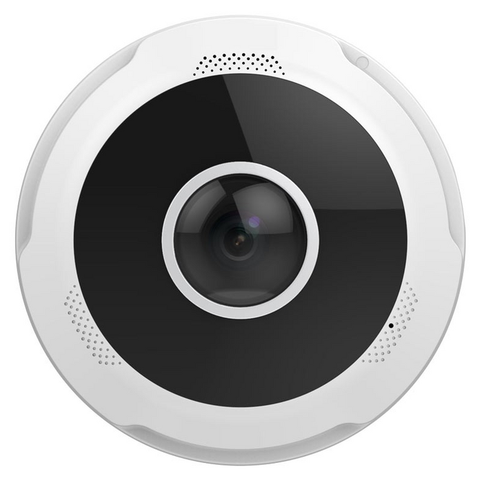 Alibi ALI-XF120-A Vigilant Performance 12MP 33’ IR Ultra-HD Vandal-resistant Fisheye Fixed Dome IP Camera With Audio