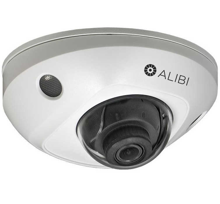 Alibi AC-VS-NS1025VR Cloud 6.0 Megapixel 30' IR Vandalproof WDR Outdoor Wedge Dome IP Camera