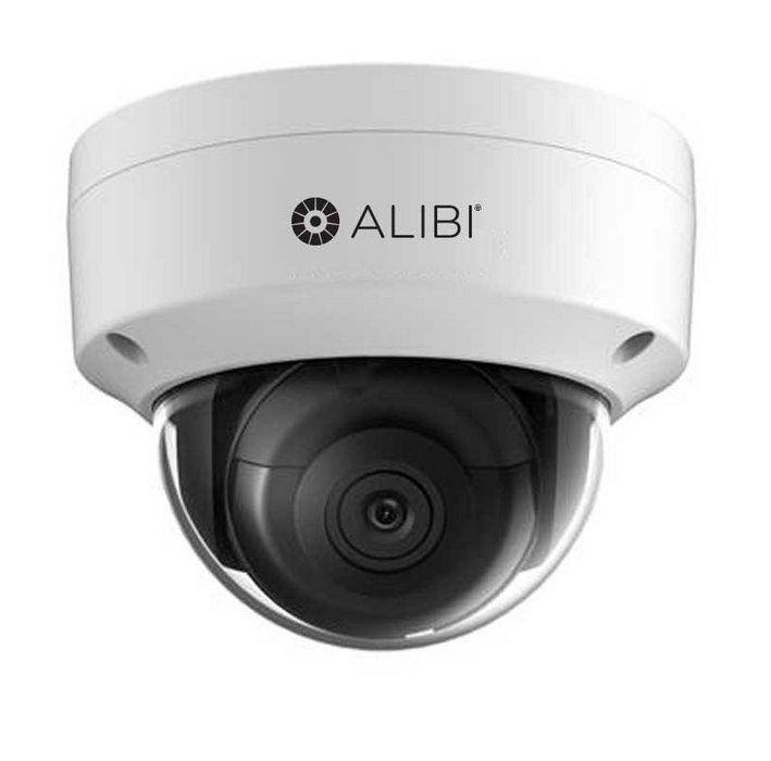 Alibi AC-VS-NS2036VR Cloud 6MP Starlight 120’ IR H.265+ Outdoor Dome IP Security Camera