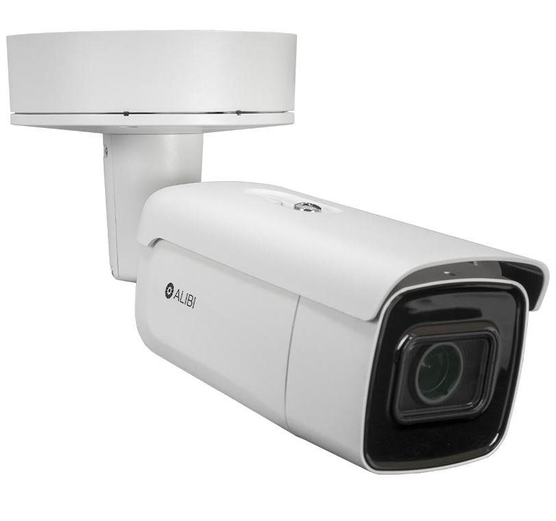 Alibi AC-VS-NS4112R Cloud 2MP 165' IR H.265+ Outdoor Bullet IP Varifocal Security Camera