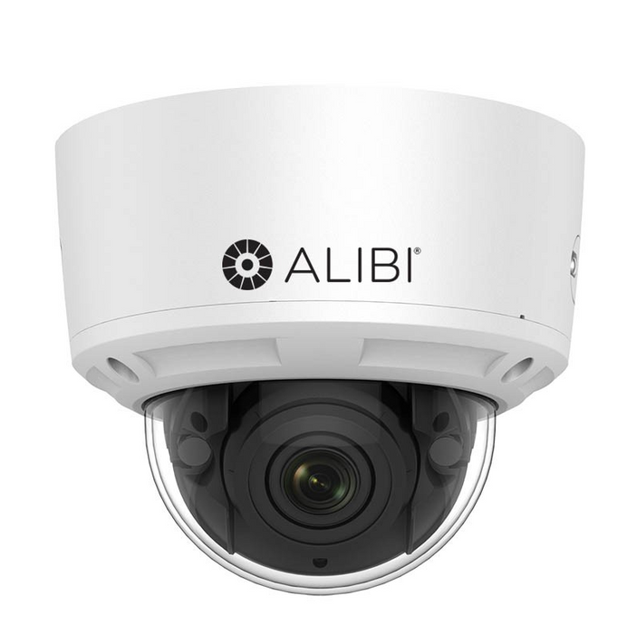 Alibi AC-VS-NS2114VR Cloud 4.0 Megapixel WDR 100' IR Varifocal IP Vandalproof Dome Security Camera