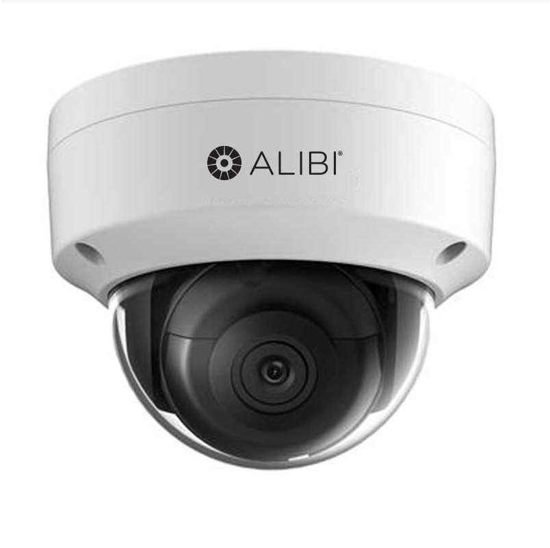 Alibi AC-VS-NS2012VR Cloud 2MP Starlight 120’ IR H.265+ Dome IP Camera