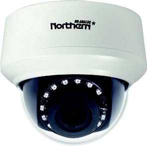 Northern Video 4-in-1, Full HD 1080p Indoor Varifocal Dome Camera Autofocus 2.8-12mm IR Lens - HDAFDIR90INWD