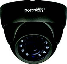 Northern Video 4-in-1, Full HD 1080p Outdoor IR Eyeball Camera 3.6mm, 60’ IR Range Gray Color - HDDWMIR