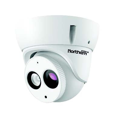Northern Video 4-in-1, Full HD 1080p Outdoor Turret Camera True WDR, 2.8mm IR Lens, 90’ IR Range - HDTIR90WD