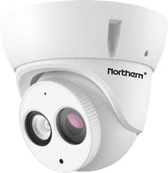 Northern Video N2 Series 4MP IP, True WDR, Outdoor IR Turret Camera POE, 2.8mm IR Lens, 100‘ IR, IP67 - N2IP4T