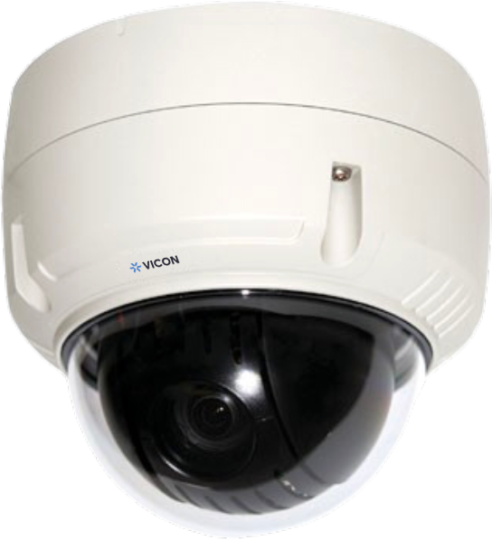 VICON SECURITY PTZ DOME CAMERA 20X OPTICAL ZOOM SN673V-C