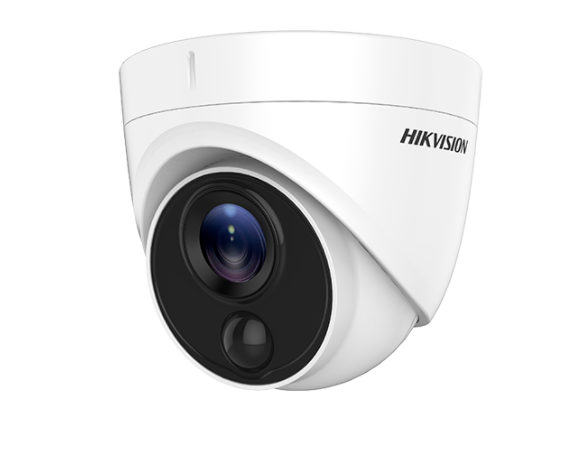 HIKVISION DS-2CE71H0T-PIRL 5 MP Outdoor PIR Turret Camera