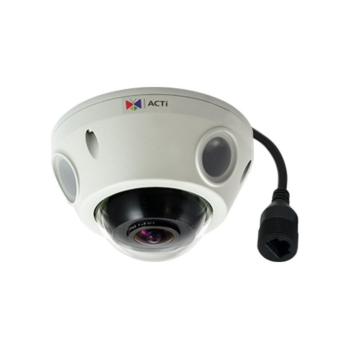 ACTI E925 5MP 50' IR WDR IP Fisheye Security Camera — Ally Security