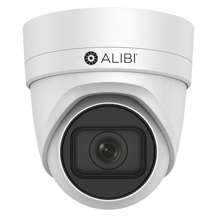 Alibi 4k 8MP WDR 100' IR Varifocal IP Vandalproof Turret Camera - Alibi - Ally Security