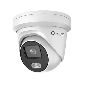 Alibi 4MP Illuminite 100’ White Light H.265+ IP Turret Camera - Alibi - Ally Security