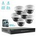 Alibi 2MP 6-Camera 100' IR IP Outdoor Security System, With 8-Channel NVR And 2TB HDD - Alibi - Ally Security