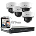 Alibi 4k 8MP 4-Camera 120' IR IP Outdoor Security System, With 4-Channel NVR And 1TB HDD - Alibi - Ally Security