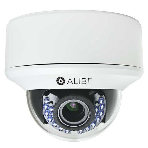 Alibi 2MP HD-TVI/AHD/CVI/CVBS 130’ IR Varifocal Vandalproof Dome Camera - Alibi - Ally Security