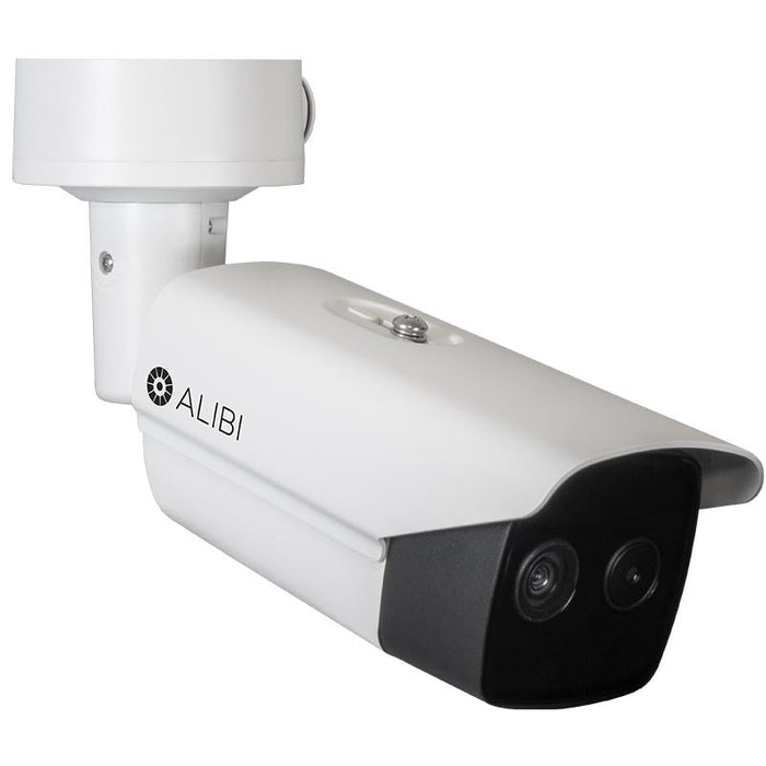 Alibi 2MP Dual Lens Bi-spectrum Thermal 130’ IR Starlight IP Bullet Camera - Alibi - Ally Security