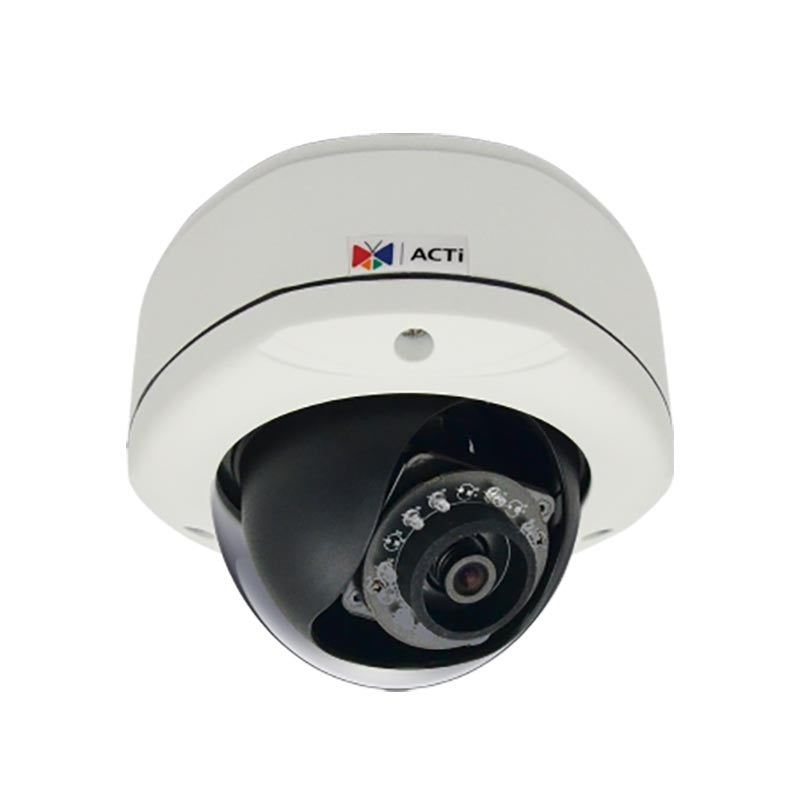 ACTI E77 10MP 100' IR WDR IP Vandalproof Dome Security Camera